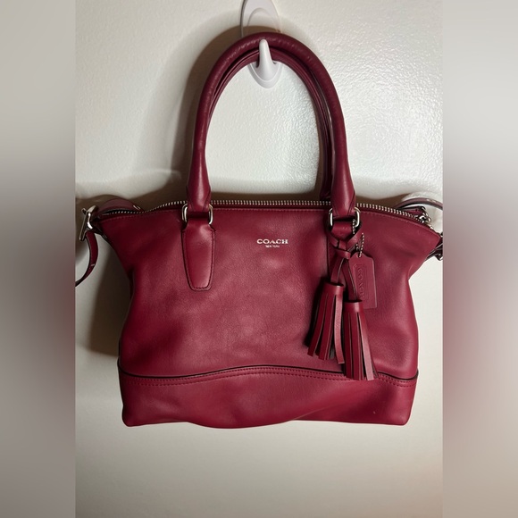 Coach Madison Leather Lindsey Satchel - Picture 1 of 6